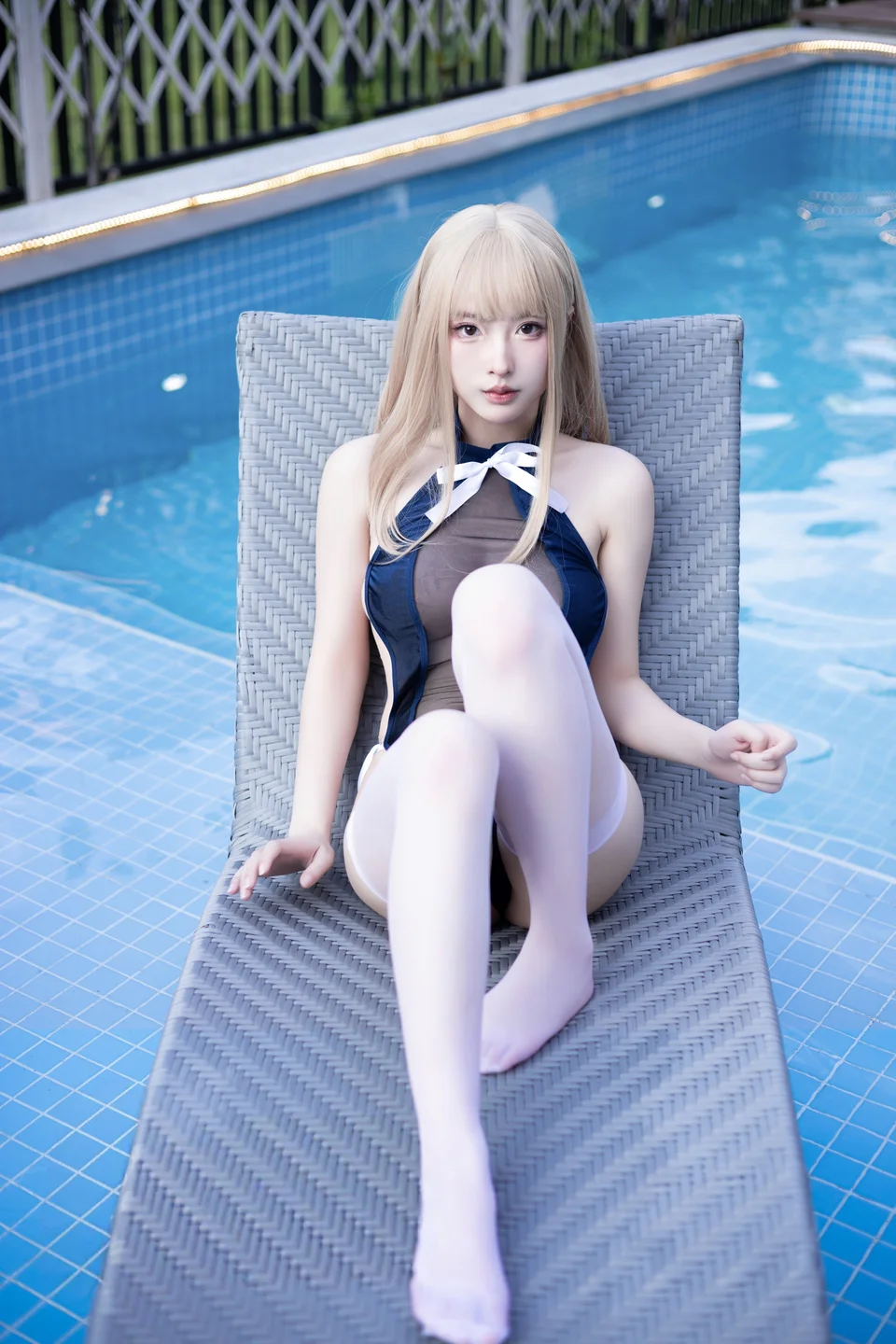 清水由乃 - No.078 蓝色夏日 [29P-158MB] tg@simisebaisi 【丝足阁】010.webp